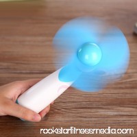 Portable Handheld Mini Fan Super Mute Battery Operated for Cooling   
