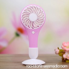 Portable USB Rechargeable Fan Air Cooler Mini Operated Hand Held Desktop Fan for Office Home Travel