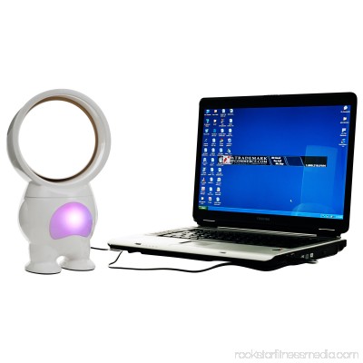 TG 11 inch Robo Bladeless Fan with Light - USB Powered 565535513