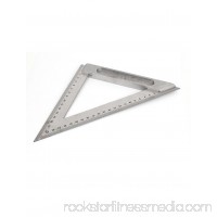 Drawing Carpentry 170mm 250mm Double Side Scale Metric Triangle Ruler Square   