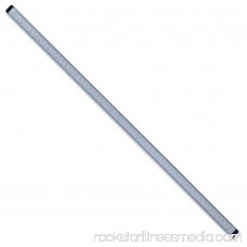 Lorell 36 Magnetic Strip Ruler, Silver, 1 Each (Quantity) 554639826