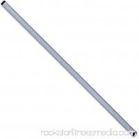 Lorell 36" Magnetic Strip Ruler, Silver, 1 Each (Quantity)   554639826