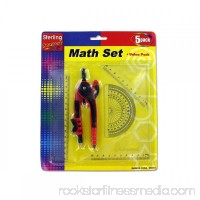 Math Measuring Set With Pencil (Pack Of 24)   