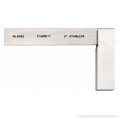 Starrett Precision Square, Stainless Steel, 3020-3