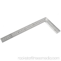 Unique Bargains 90 Degree Right Angle 30cm Measuring Angle Square Ruler   