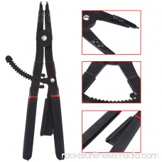 16 Heavy Duty Circlip Pliers Tool Set Retaining Snap Ring with Replacement Tips for Removal of Automotive & Engine Repair Projects