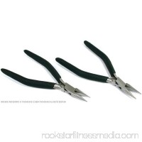 2 Chain Needle Nose Long Pliers Wire Wrap Jewelers Tool   