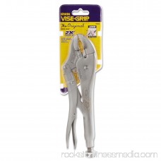 IRWIN Original Curved-Jaw/Cutter Locking Pliers, 10 Tool Length, 1 7/8 Jaw Capacity 001155437