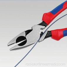 KNIPEX Tools 09 12 240 9.5-Inch Ultra-High Leverage Lineman's Pliers with Fish Tape Puller and Crimper 565430607