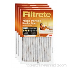 Filtrete Allergen Defense Micro Particle Reduction HVAC Furnace Air Filter, 800 MPR, 15 x 20 x 1 inch, Pack of 4 Filters 563050942