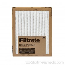 Filtrete Basic Pleated HVAC Furnace Air Filter, 100 MPR, 16 x 24 in, 1 Filter 553598357
