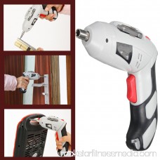45Pcs Electric Screwdriver Tools Drills Cordless Rechargeable Reversible Precision Kit