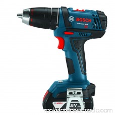 Bosch DDB181-02 18-Volt Lithium-Ion 1/2 in. Compact Cordless Driver Drill Kit with 2 Batteries 554875088