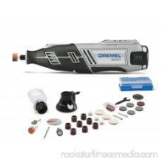 Dremel 8220-2/28 12-Volt MAX Lithium-Ion Cordless Rotary Tool Kit with 28 Accessories and 2 Attachments 552539202