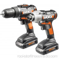 Worx 20V LI 2pc Combo Kit with Drill and Impact Driver   556410160