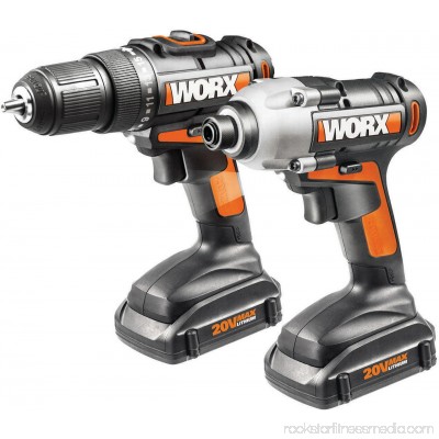 Worx 20V LI 2pc Combo Kit with Drill and Impact Driver 556410160