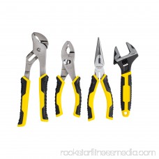 STANLEY 84-558 4-Piece Plier and Adjustable Wrench Set 001110392