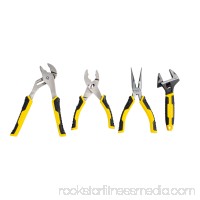 STANLEY 84-558 4-Piece Plier and Adjustable Wrench Set   001110392
