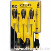 Stanley STHT66597 6pc Control Grip Screwdriver Set   565520401