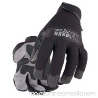 Black Stallion 19FX-BLK FlexHand Reinforced Mechanic's Gloves Small to 2XL   