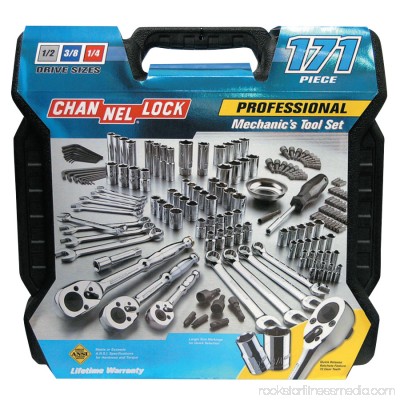 Channellock 171-Piece Mechanics Tool Set, 39053 551591116