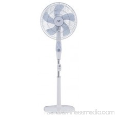 16 DC-Motor Energy Saving Stand Fan with Remote, White 551114818