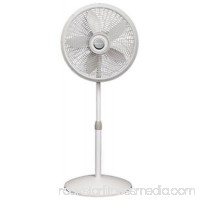 18" Sandstone Oscillating Adjustable Pedestal Fan   