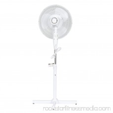 Cool Works 16 Pedestal 3-Speed Fan, Model #F-0645, White 557501420