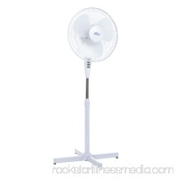 Cool Works 16" Pedestal 3-Speed Fan, Model #F-0645, White   557501420