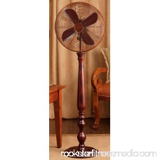 DecoBREEZE Pedestal Fan Adjustable Height 3-Speed Oscillating Fan, 16-Inch, Cantalonia 566232857