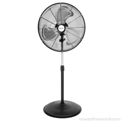 Hurricane Pro High Velocity Metal Stand Fan 20 inch
