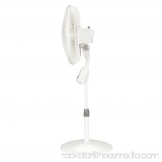 Lasko 16 Stand 3-Speed Fan, Model #1646, White with Remote 550153799