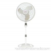 Lasko 16" Stand 3-Speed Fan, Model #1646, White with Remote   550153799