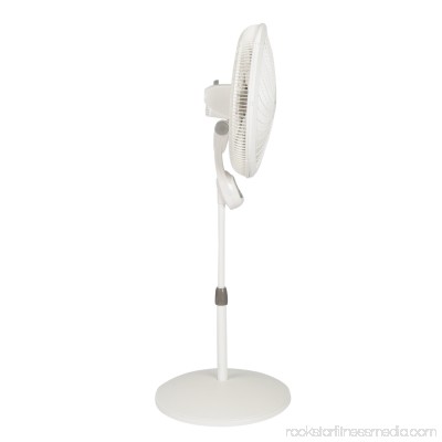 Lasko 18 Cyclone Pedestal 3-Speed Fan, Model #1885, White with Remote 552029933