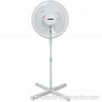 Lorell 3-Speed Pedestal Fan, White 554602726