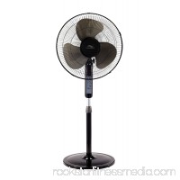 LSF1610BR-BM 16inch Remote Control Stand Fan, Provides cooling relief from hot and stale air during the summer months By Lakewood