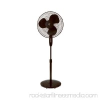 Midea International Trading FS40-8JCA-BLK Oscillating Stand Fan, Black, 16-In. - Quantity 1   