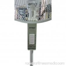 Optimus 18 Oscillating Stand Fan, White 562987725