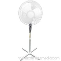 Optimus 18" Oscillating Stand Fan, White   562987725