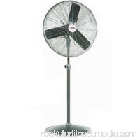 Oscillating Pedestal Fan, 24 Diameter, 1/4HP, 7525CFM, Lot of 1