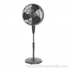 Pelonis 18 Oscillating Misting Stand 3-Speed Fan, Model #FS45-9L, Black 557501487