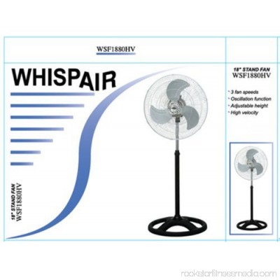WHISPAIR WSF1880HV 18 Stand Fan