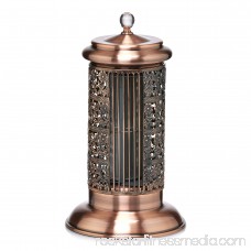 DecoBREEZE Tower Fan 2-Speed 14-Inch Tower Table Fan, Antique Copper 566232835