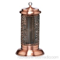 DecoBREEZE Tower Fan 2-Speed 14-Inch Tower Table Fan, Antique Copper   566232835