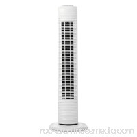 Holmes Oscillating Tower Fan, Three-Speed, White, 5 9/10"W x 31"H   552230143