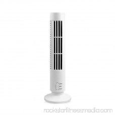 Portable USB Mini Bladeless Fan Desk Tower Fan for Home School Office Use