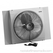 Air King 20 Inch Blades Whole House 120V 3 Speed Window Fan, Gray | 9166