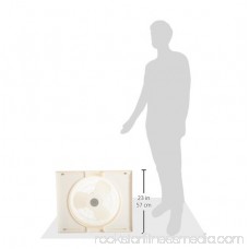 Lasko 16 Electrically Reversible Window 3-Speed Fan, Model #2155A, White 564555622