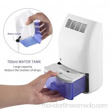 AUGIENB Mini Portable Electric Dehumidifier , Air Moisture Drying Absorber Dryer Humidity Control，Auto Shut-off，For Home Basement Closet Bathroom Cupboard Wardrobe