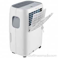 Gymax Portable Humidity Control with Casters Washable Air Filter Dehumidifier